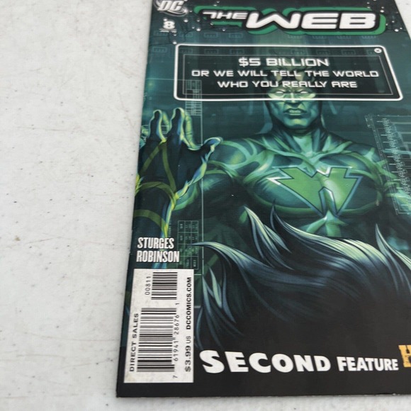 Web #8 (2010) DC comics Hangman 5 Billion Stuffed Robinson - Picture 2 of 10